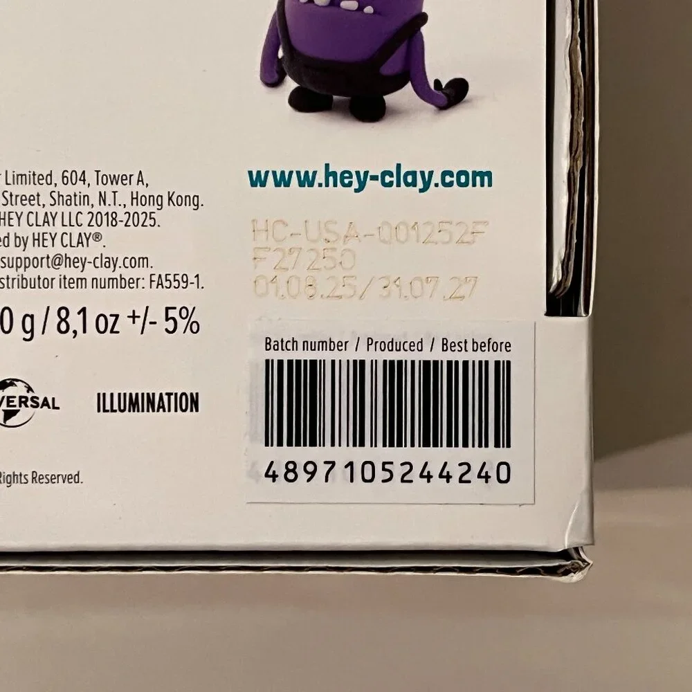 HEY CLAY Despicable Me Minions Air Dry Modeling Clay Set 15 Cans  & Tools 💗 NEW